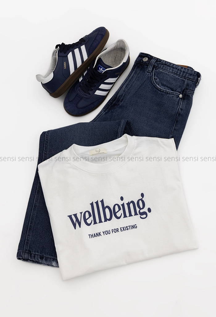 تیشرت رنگی wellbeingکد1005117